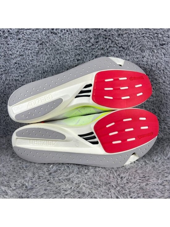 Adidas Adizero Takumi Sen 10 Running Size 8.5 Men White Black Lucid Red IH5712 main image 5